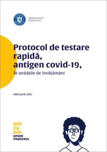 Descarcă Protocol de testare rapidă, antigen Covid-19 în unitățile de învățământ